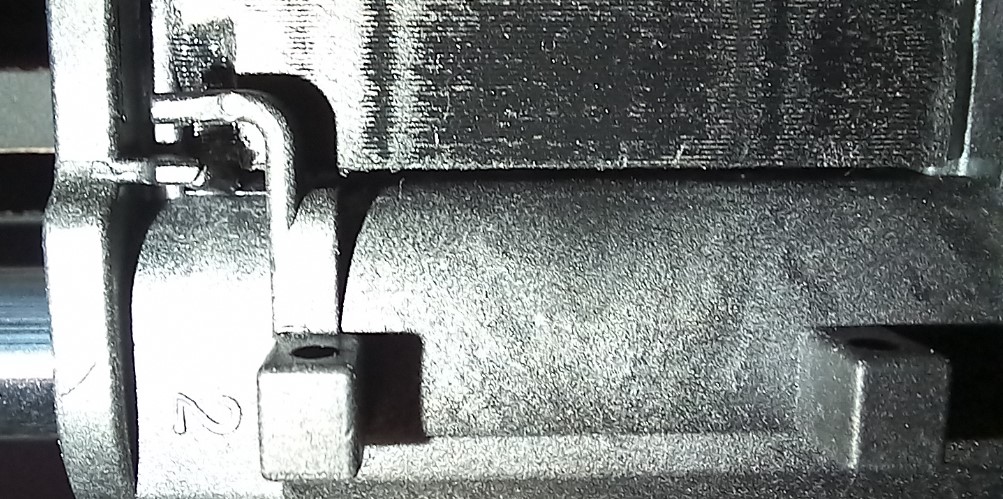 The adapter isn’t seated properly and requires sanding.